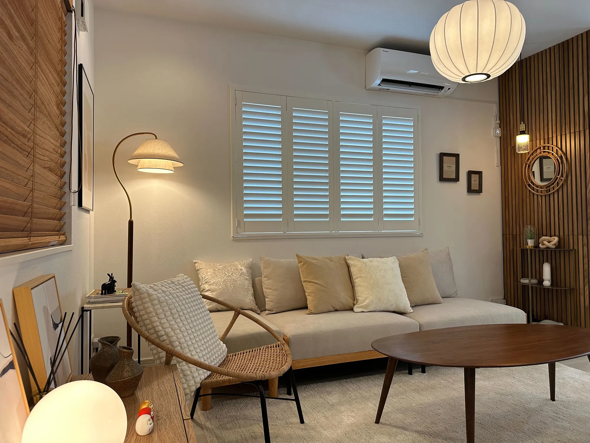 自然素材が息づく、調和した空間の写真5