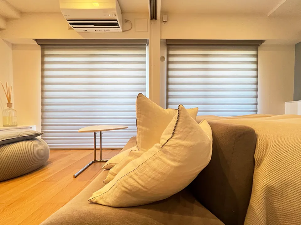 アクセントクロス×グレージュの心地よさの写真4