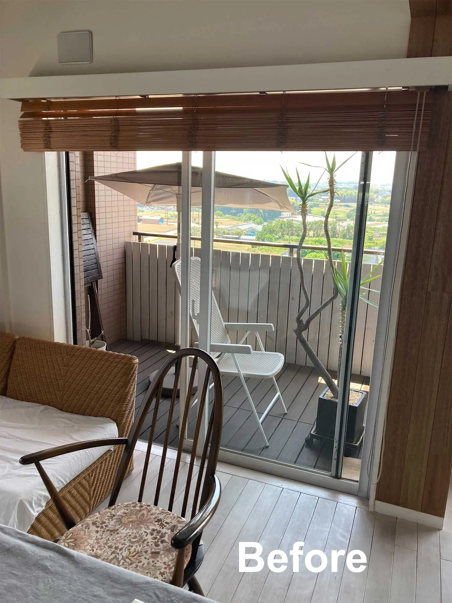 意匠性・操作性に感激され、ウッドシャッターを選定の写真3