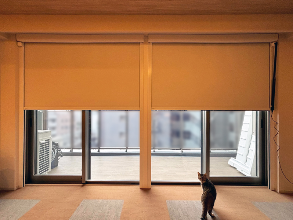 外光をシャットアウトする抜群の遮光性能