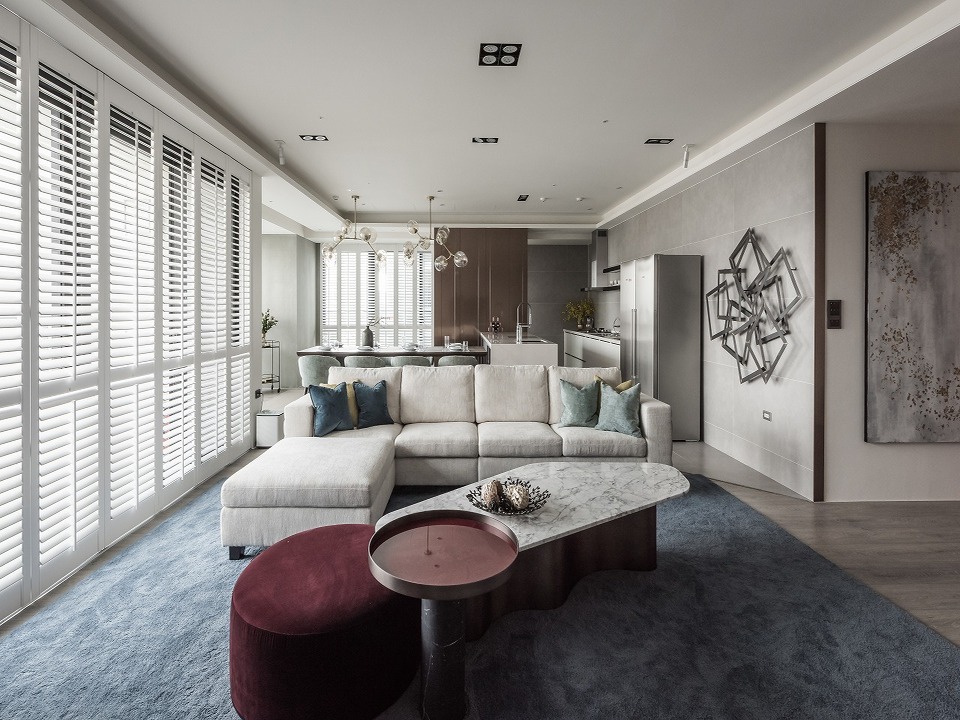 光をデザインする、ホテルライクなLDKの写真5