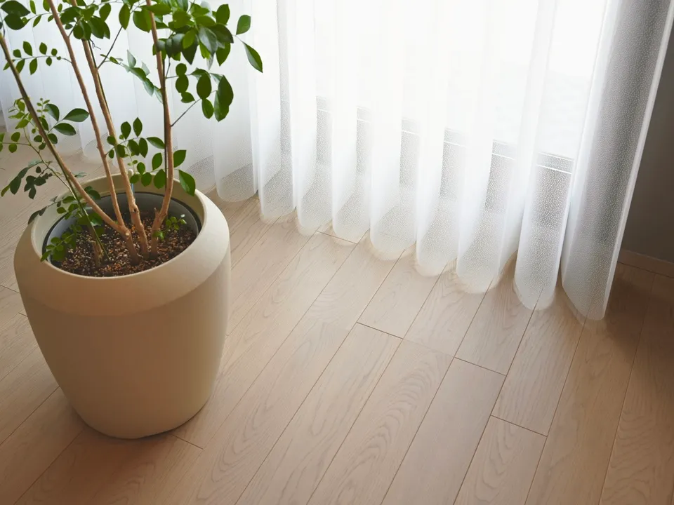 光と影が奏でるリビングの写真8