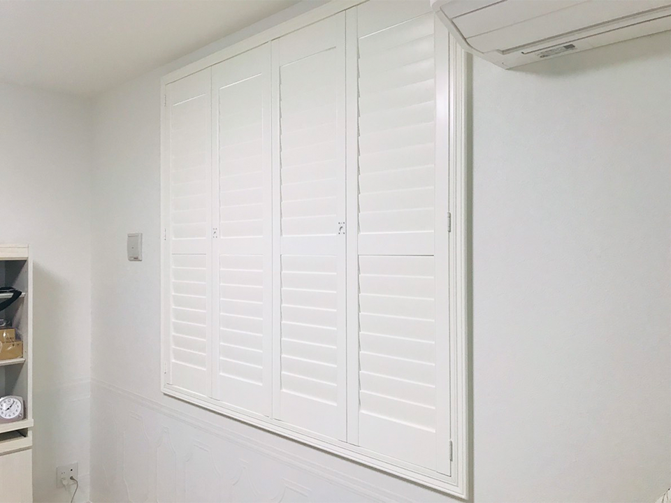 ウッドシャッターでつくる快適な美容サロンの写真6