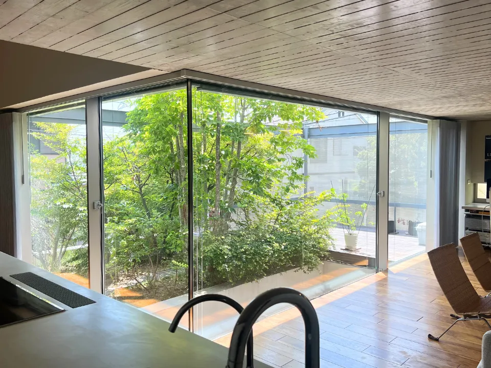 大開口リビングで景色を愉しむの写真2