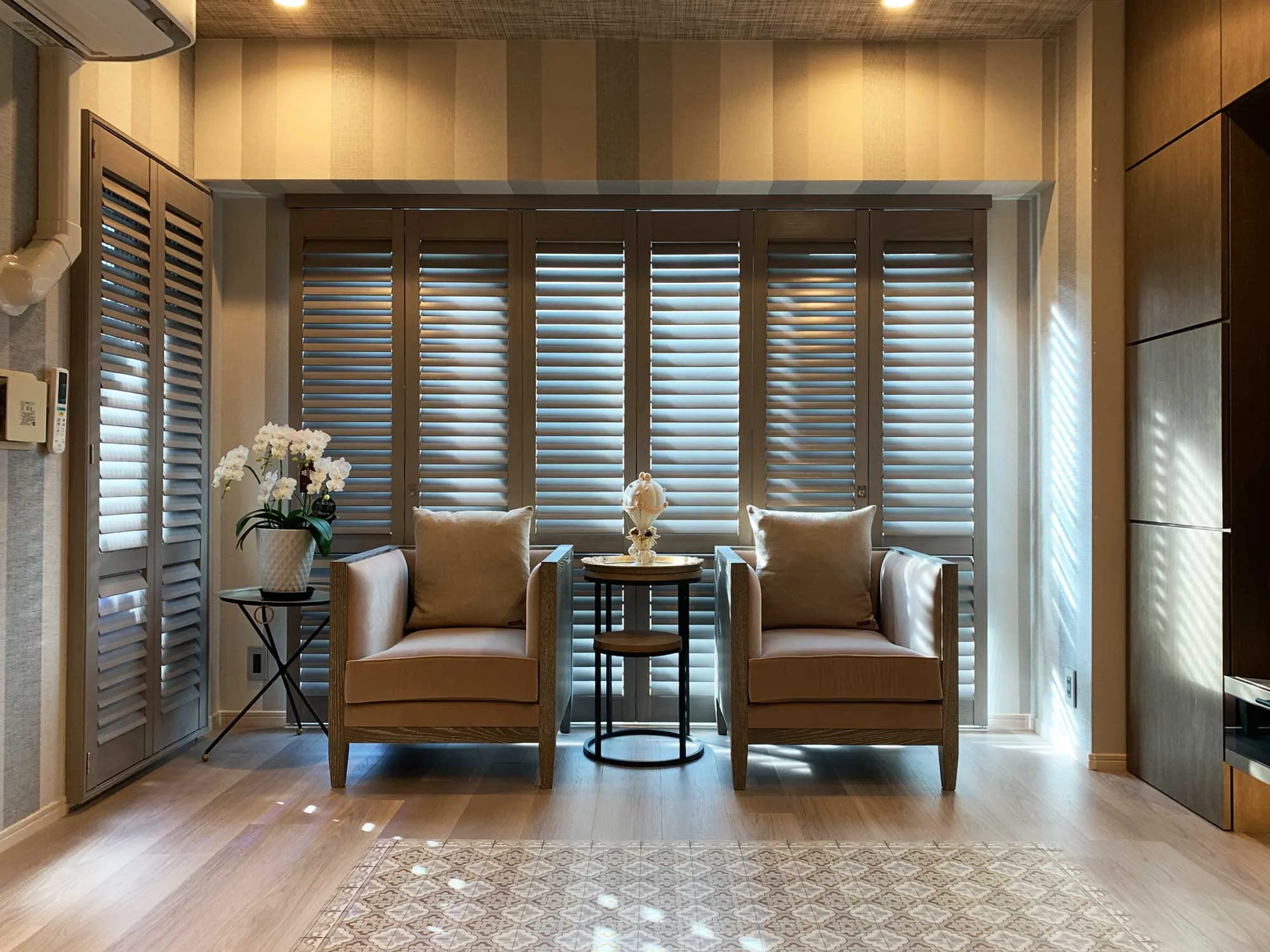 均等割りで実現する美しいシャッターの存在感の写真1