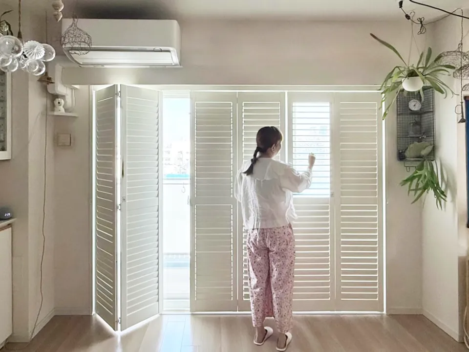 北欧リビングのプチリフォーム窓選びの写真5