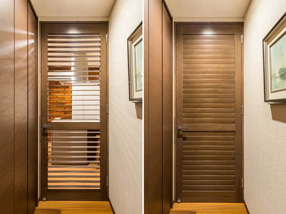 通気性のある引き戸タイプの室内ドアの写真7