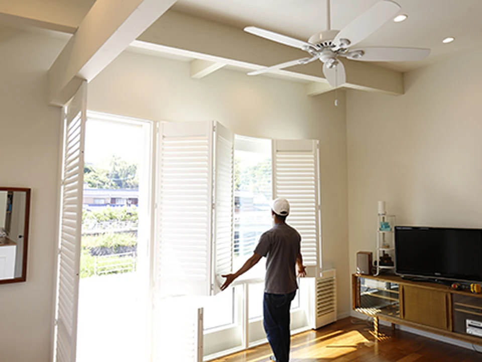 品よく整う窓まわりの写真4