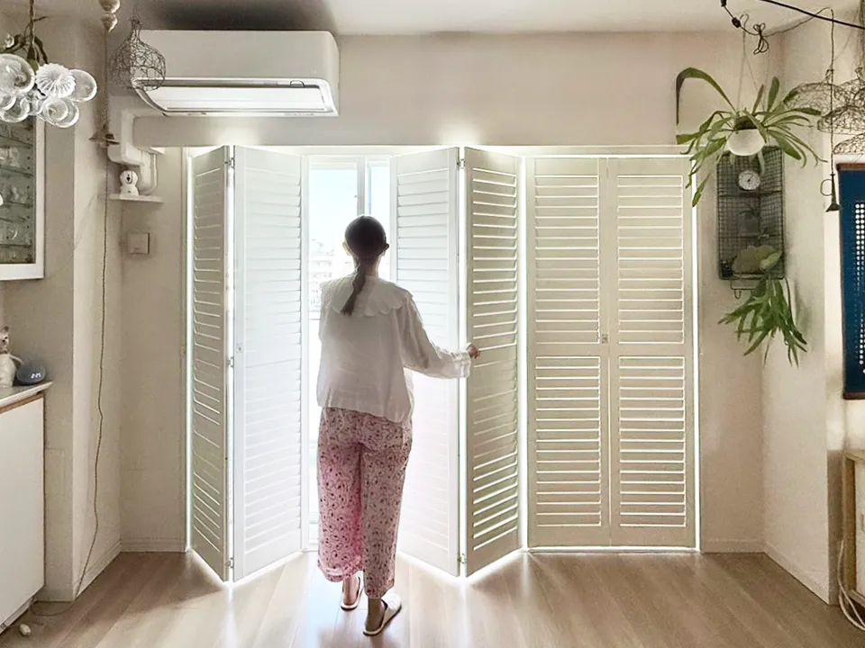 北欧リビングのプチリフォーム窓選び