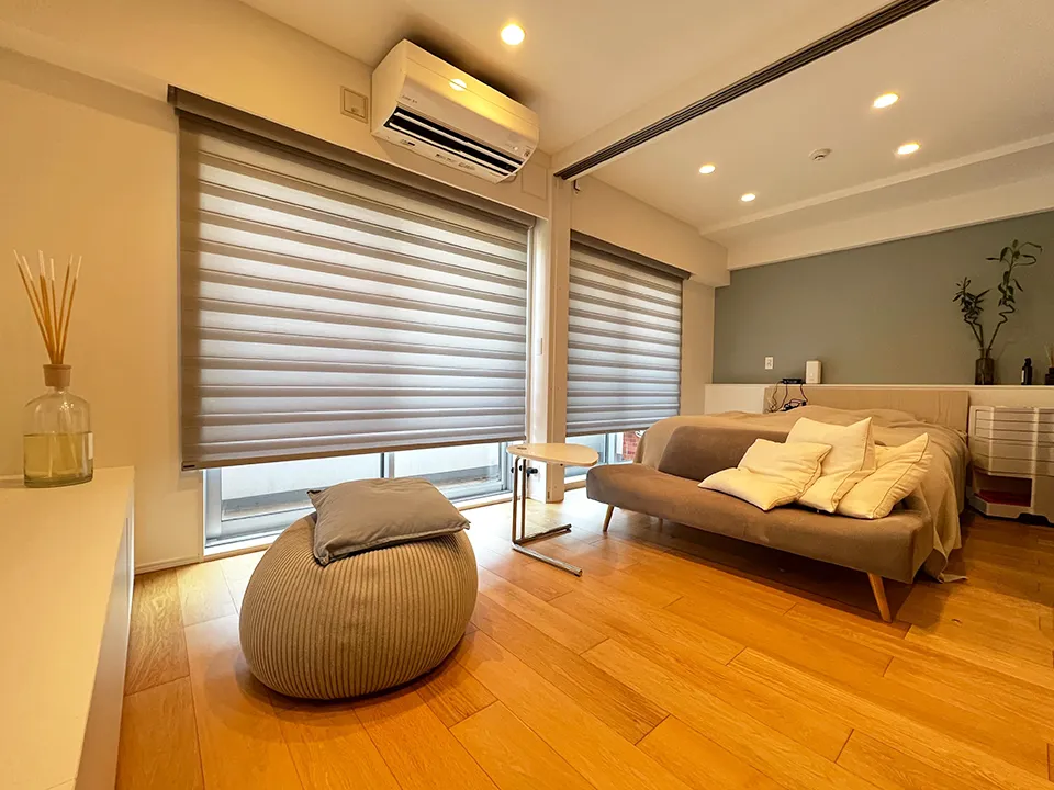 アクセントクロス×グレージュの心地よさの写真5