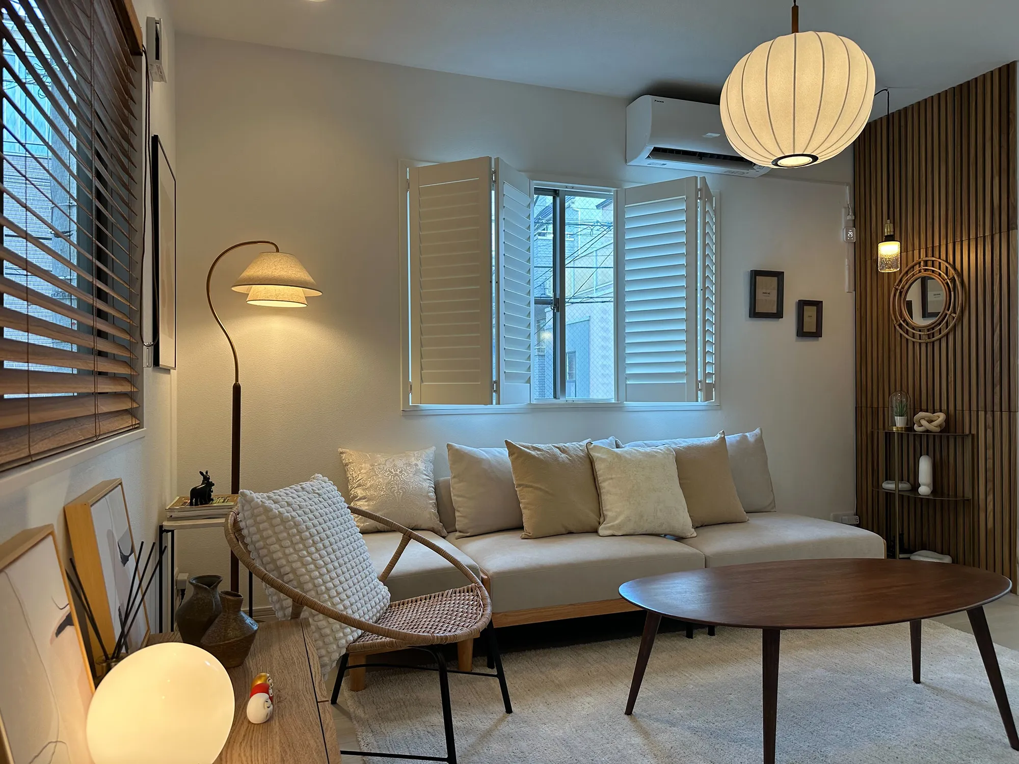 自然素材が息づく、調和した空間の写真6