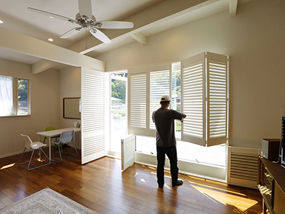 品よく整う窓まわりの写真6