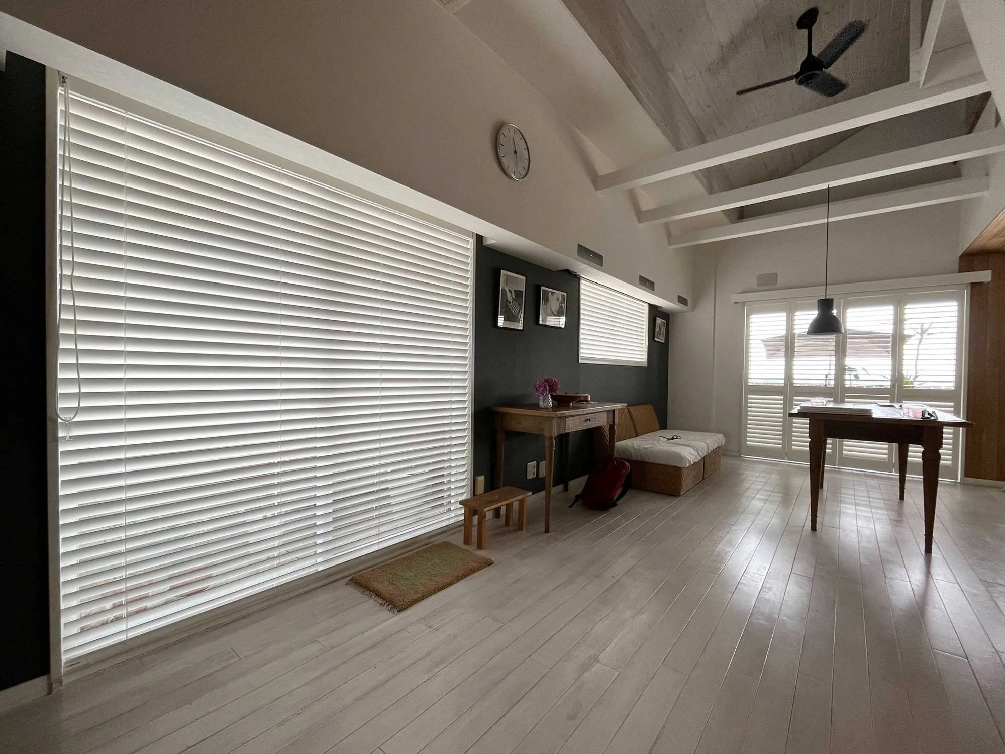 意匠性・操作性に感激され、ウッドシャッターを選定の写真5