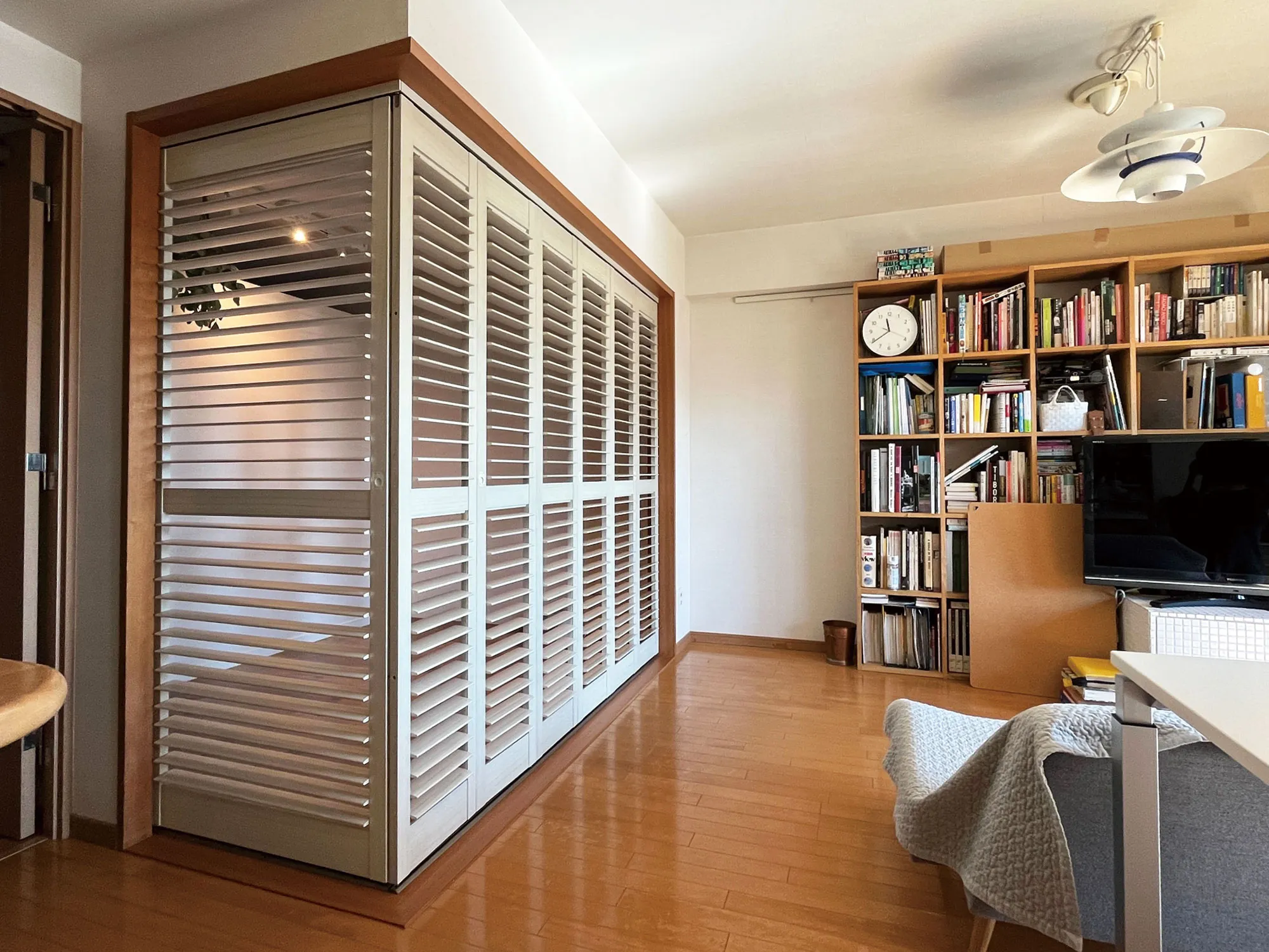 ウッドシャッターで変わる和室リフォームの写真1