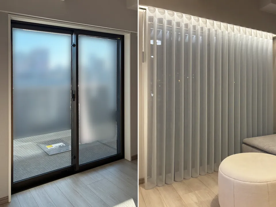 すっきり柔らかなスマートドレープシェードの写真4