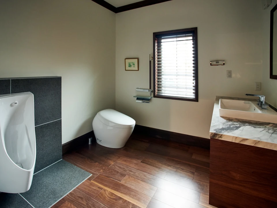 対話する素材、美しい浴室の写真3