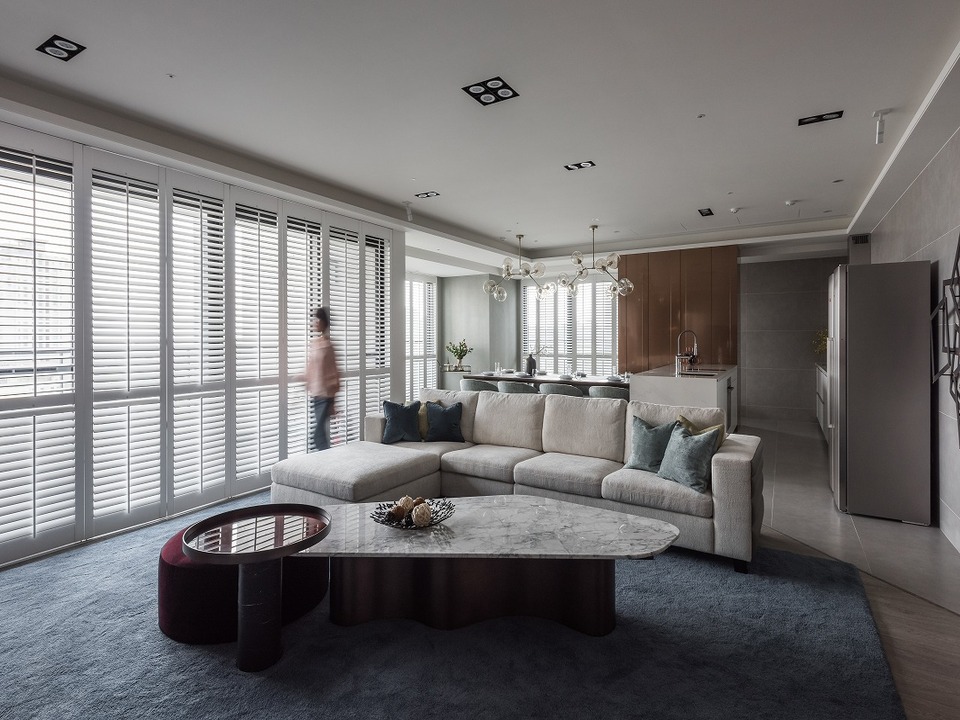 光をデザインする、ホテルライクなLDKの写真6