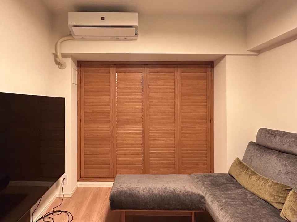 光漏れ対策も叶うZフレームの窓