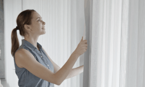 スマートドレープシェードGIF