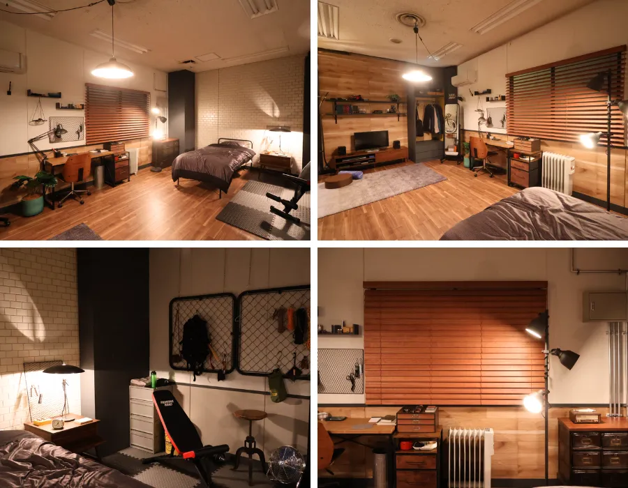 ドラマ『恋する警護24時 season2』の使用製品とセットの様子