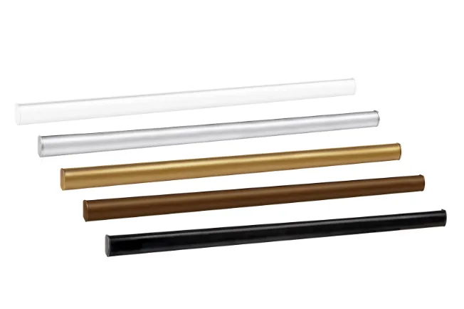 NORMAN®ロールスクリーンプレミアムアクセントスタイルボトムレールカラーサンプル