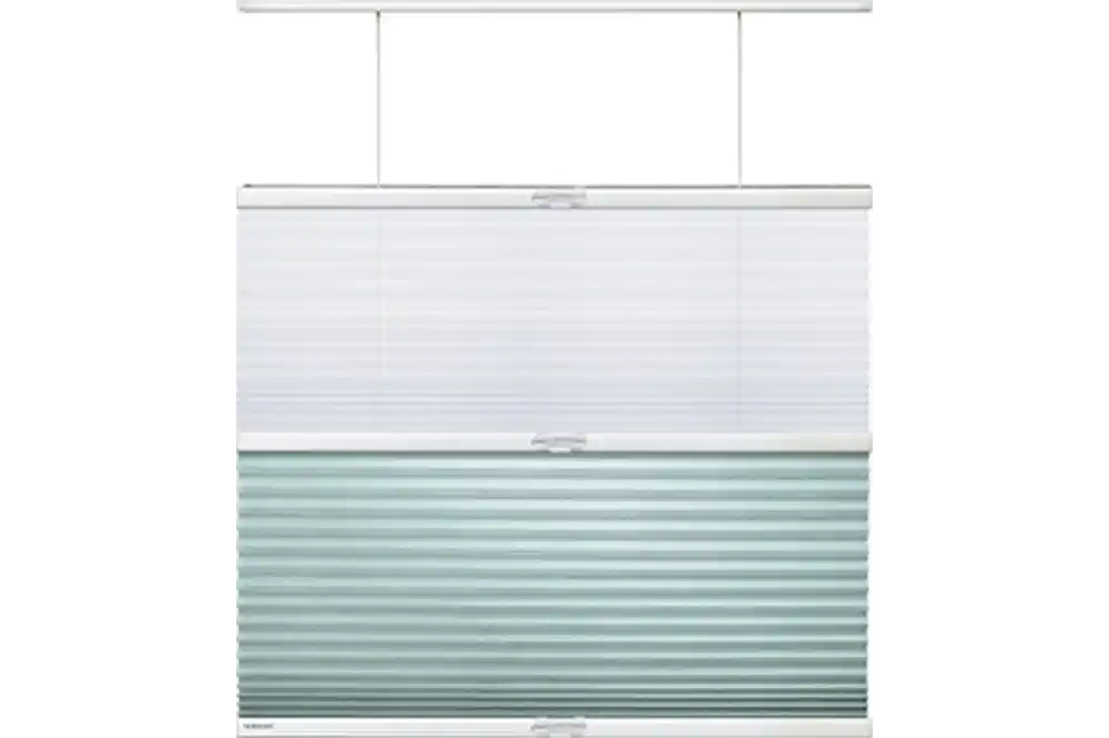 ハニカムエコスクリーン トリニティタイプの生地パターン2　OPEN + レース + 採光