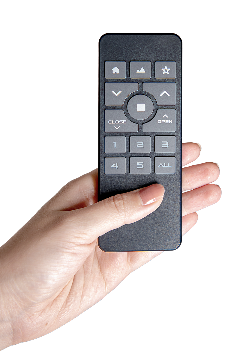 標準リモコン手持